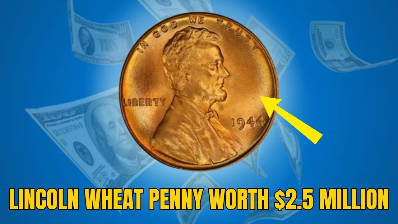 Lincoln Wheat Penny Worth $2.5 Million